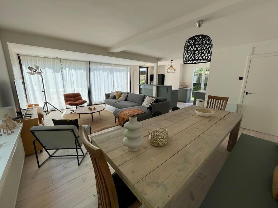 Modern Beach House For 12 Pers! With Jacuzzi Julianadorp Esterno foto