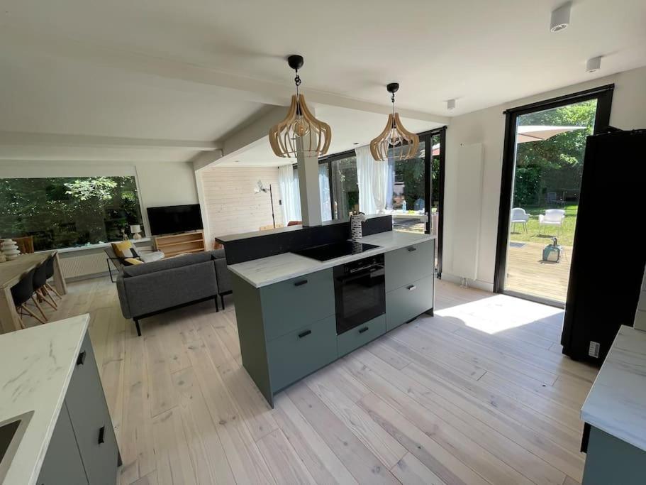 Modern Beach House For 12 Pers! With Jacuzzi Julianadorp Esterno foto